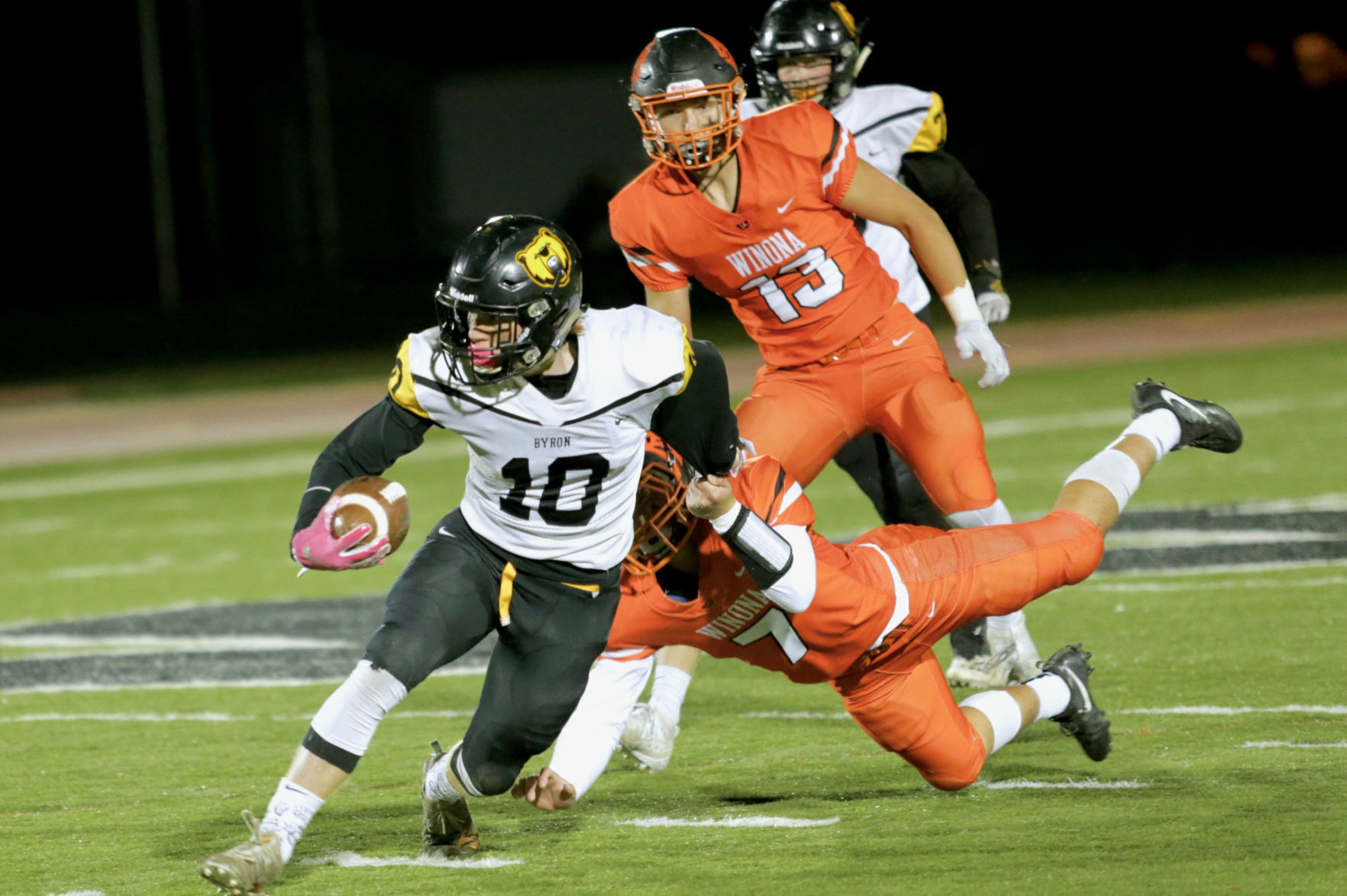 Winona Senior High School Football vs Byron